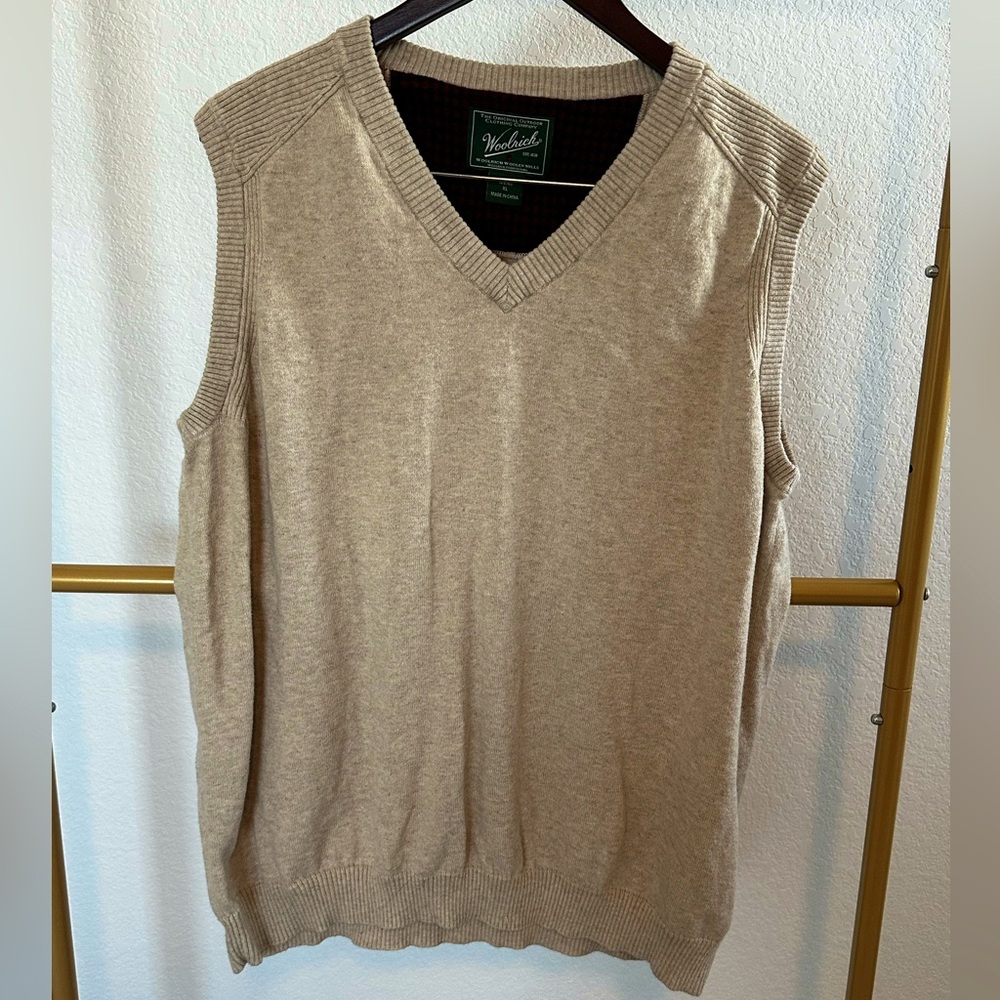 Cozy Soft Woolrich Sweater Vest
